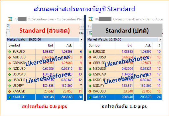 Ox Securities Standard ส่วนลด