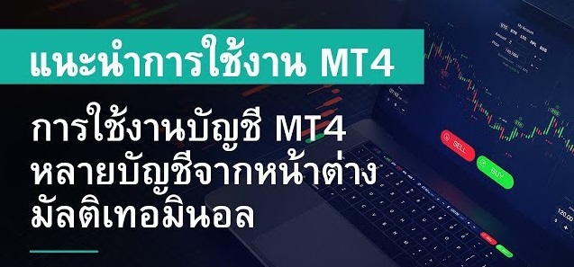 XM : MT4 – การใช้งานบัญชี MT4 หลายบัญชี