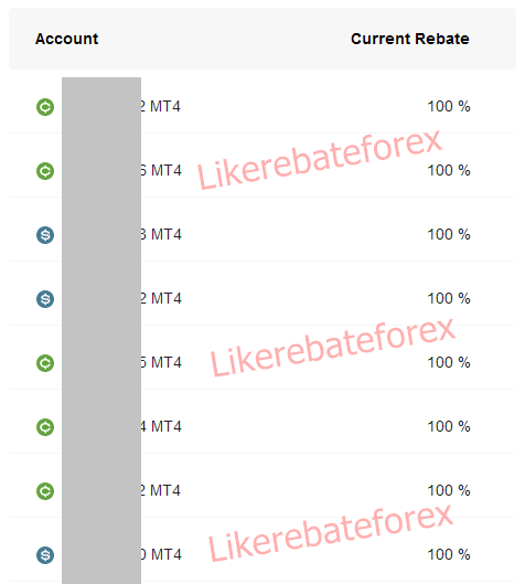 FBS Rebate setting 100 percent
