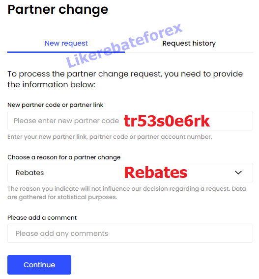 Justmarkets partner change IB