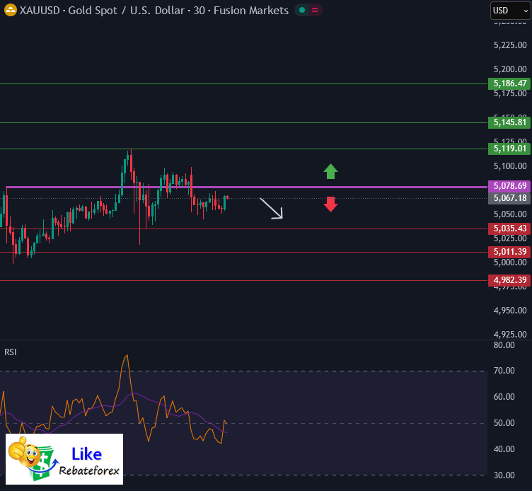 Technical Analysis (Gold) : XAU/USD 12 February 2026
